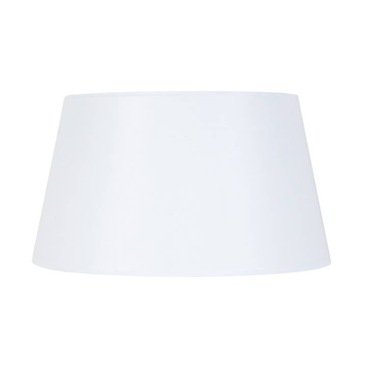 TAMBOUR S 40 - Abat-Jour Tambour Tissu Blanc pour la vente par Tosel Shop