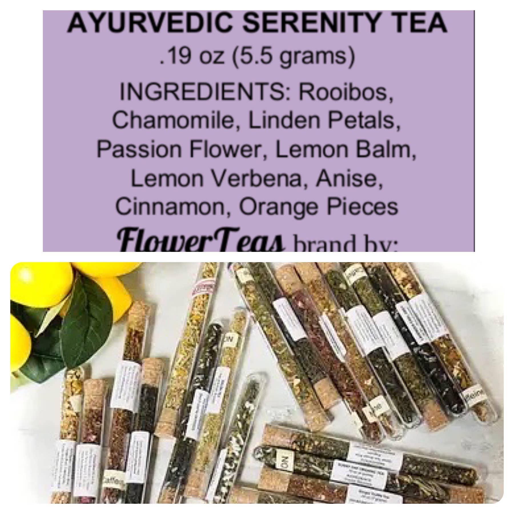 FlowerTeas - Venta al por mayor Tés a granel - Té suelto y mezclas de Matcha en tubos de ensayo27