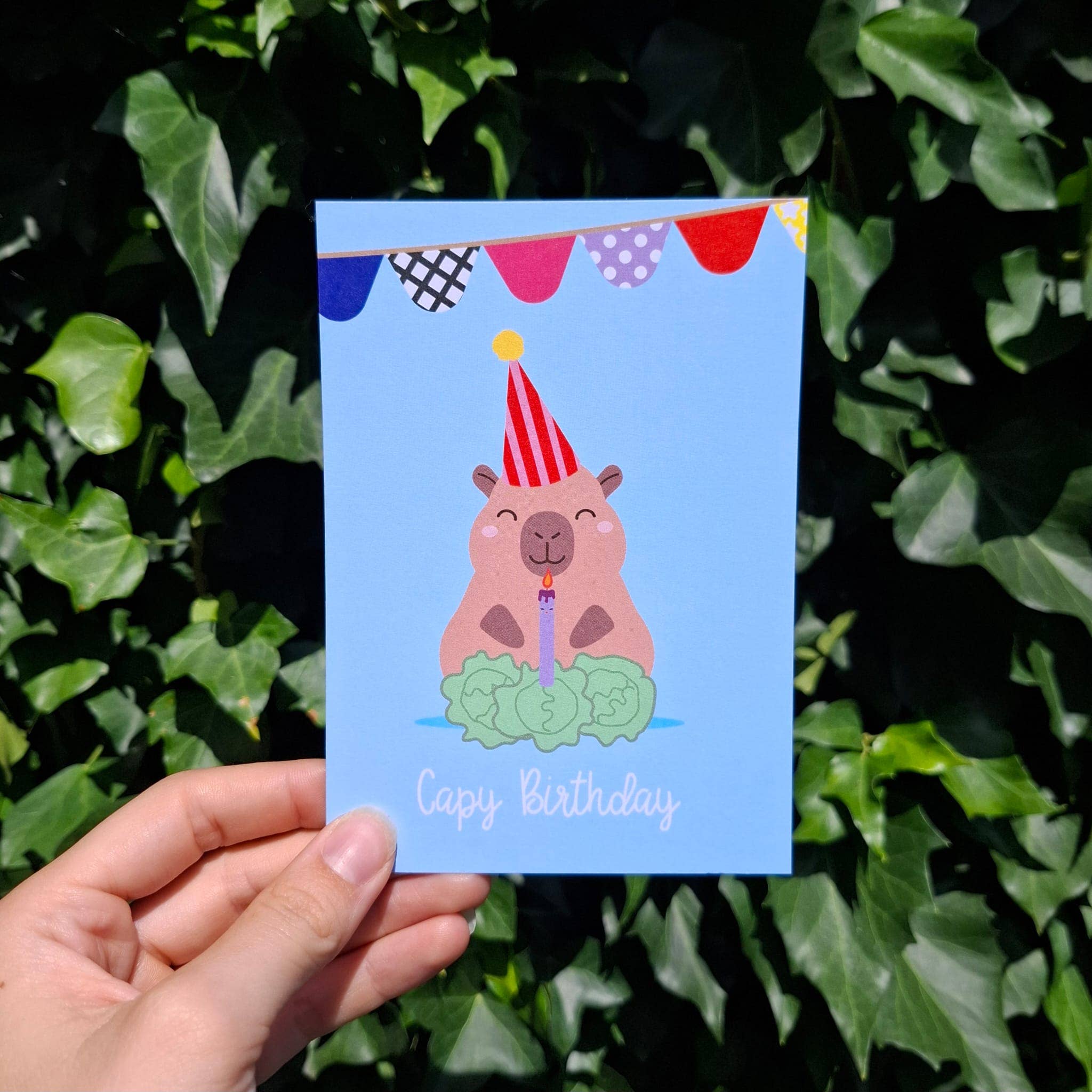 Studio Inktvis - Wholesale Birthday Card - Capy Birthday Capybara2