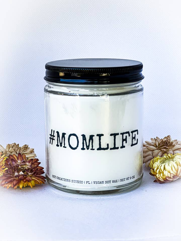 Moederdag kaars voor wholesale door Soy Creations Studio