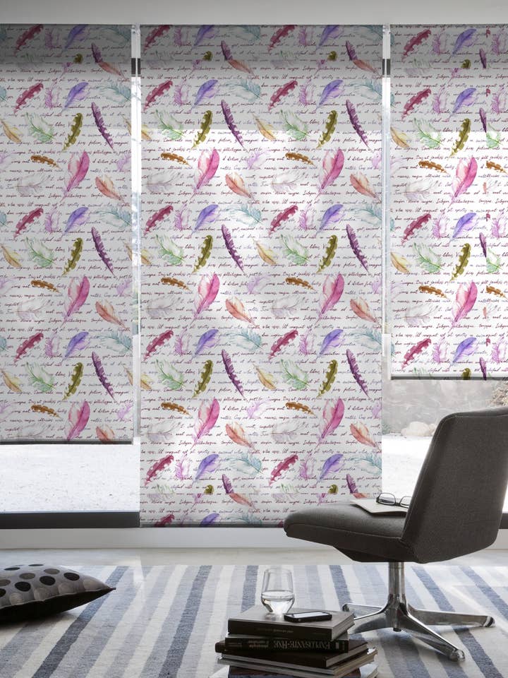 Estor Enrollable Transucido Estampado Texturas para venta al por mayor de ZEBRA TEXTIL, SL