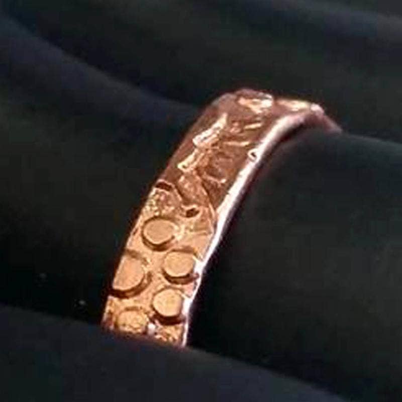 Costello International - Vente Anneau/bague à empiler - Bagues d'orteil de plage ajustables en cuivre pur à thème océan.6