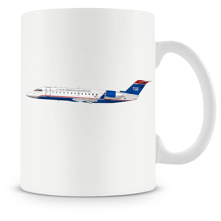US Airways Express Bombardier CRJ200 pour la vente par AeroMugs