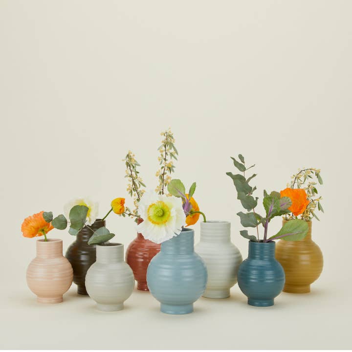 Hawkins New York - Wholesale Vase - ESSENTIAL CERAMIC VASE - BLUSH