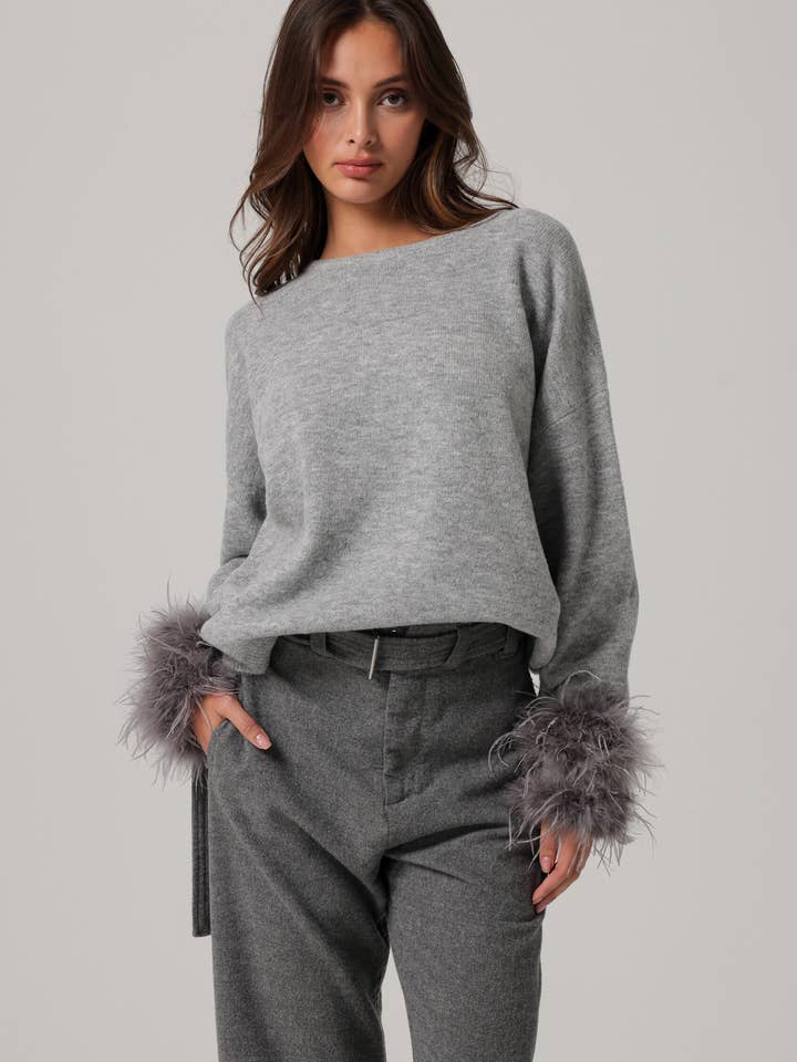 ROYER SWEATER for wholesale by Line & Dot