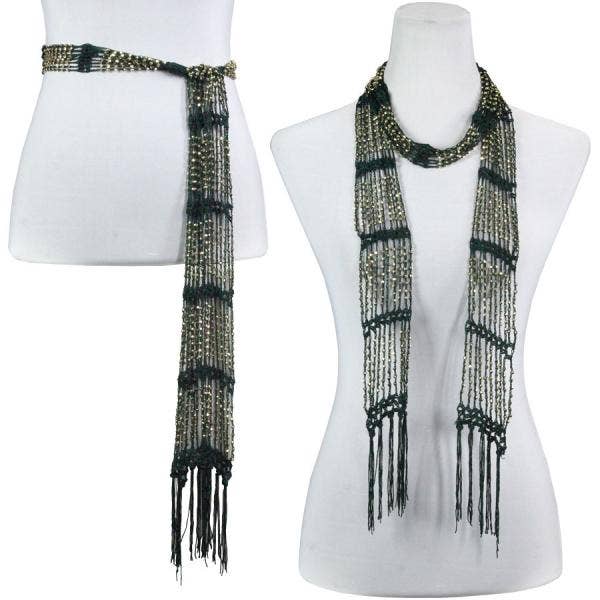 The Magic Scarf Company - Wholesale Scarf - Women's - 1755 - Shanghai Beaded Scarves/Sash36