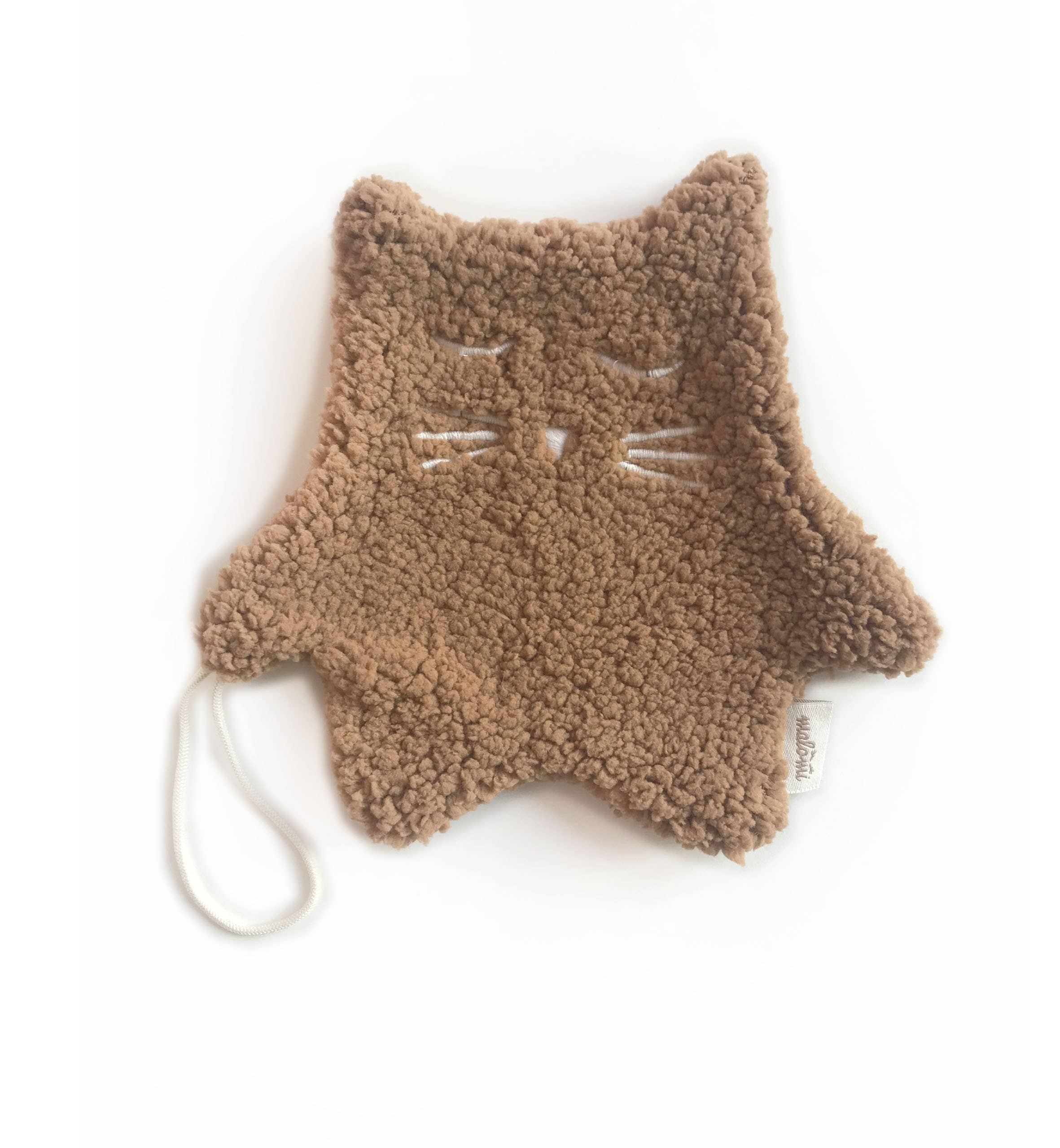 Malomi Kids – wholesale Nappklämma - Baby – Napphållare och gosdjur i form av camelfärgad kattunge0