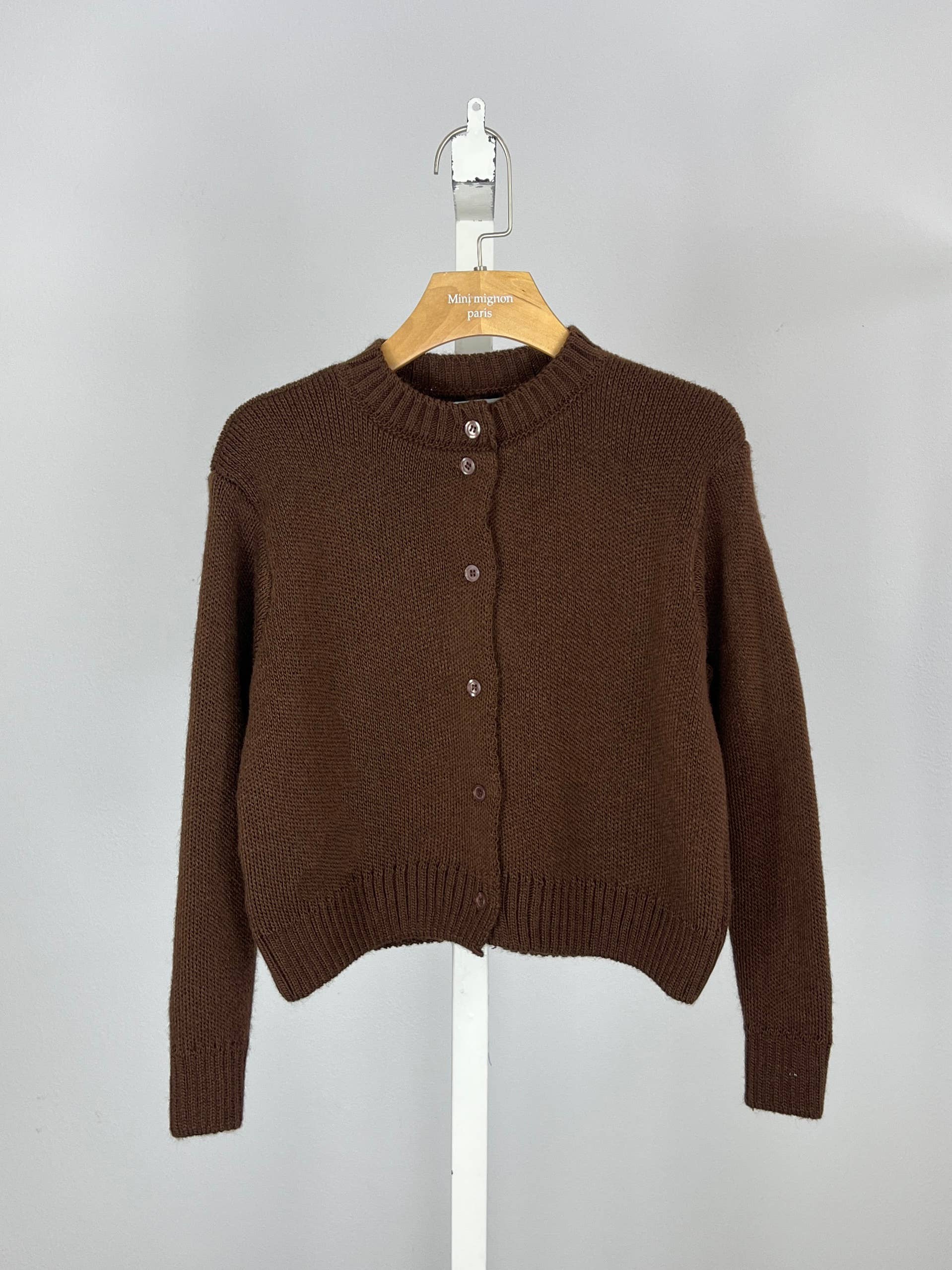 MINI MIGNON PARIS - Wholesale Cardigan - Kinderen - Effen meisjesvest0