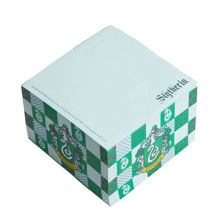 Harry Potter: Slytherin Memo Cube for wholesale by Insight Editions - #1 Pop Culture Publisher