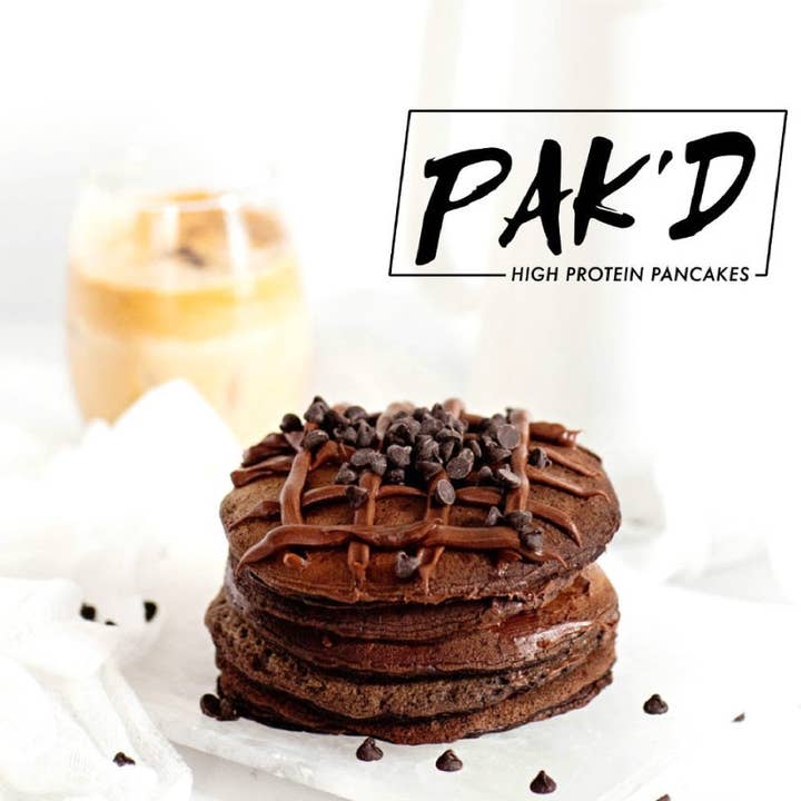Pak'd Pancakes - Wholesale Pancake Mix - Chocolate Brownie High Protein Pancake Mix