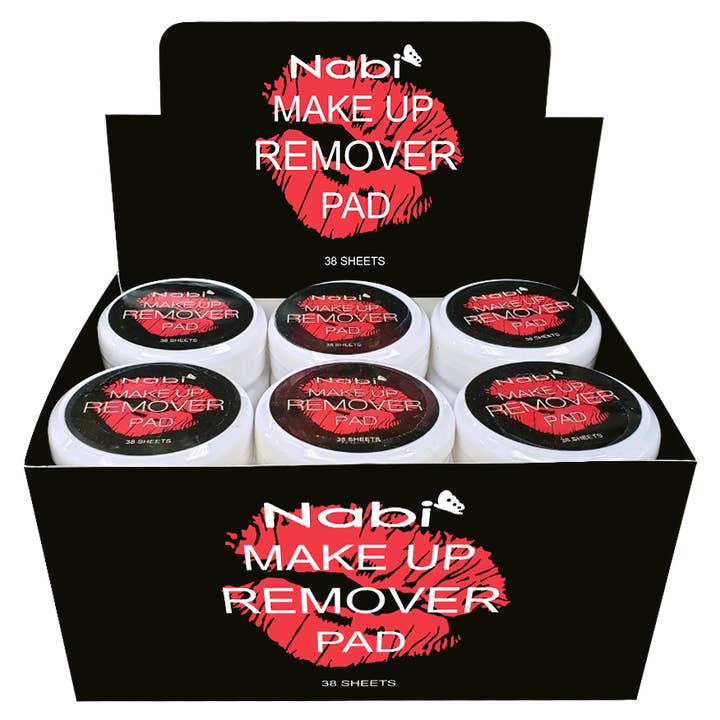 Nabi Cosmetic - Wholesale Make-up remover - MR24 - Makeup Remover Pad 24Pcs Set