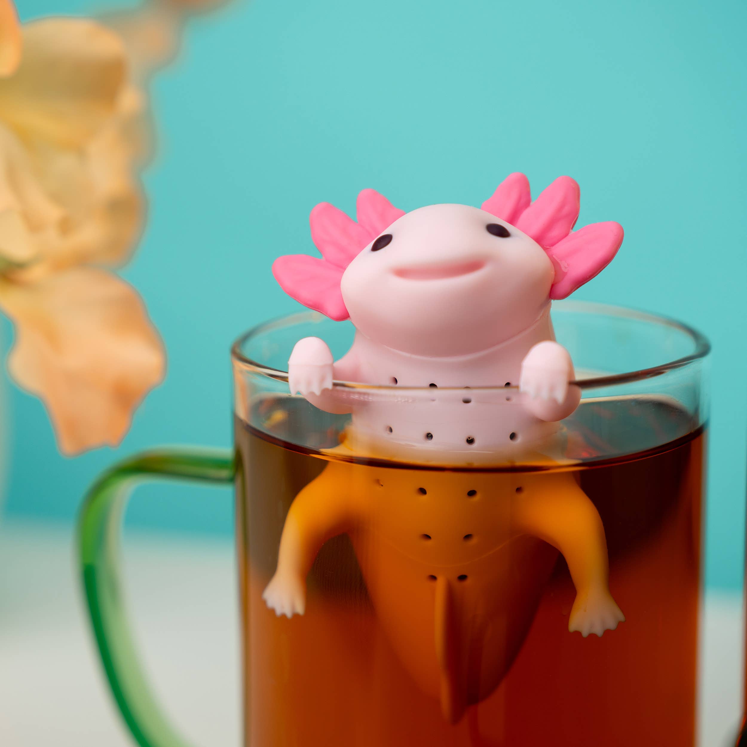 Fred & Friends - Wholesale Tea Strainer/Infuser - Relaxolotl - Axolotl Tea Infuser5