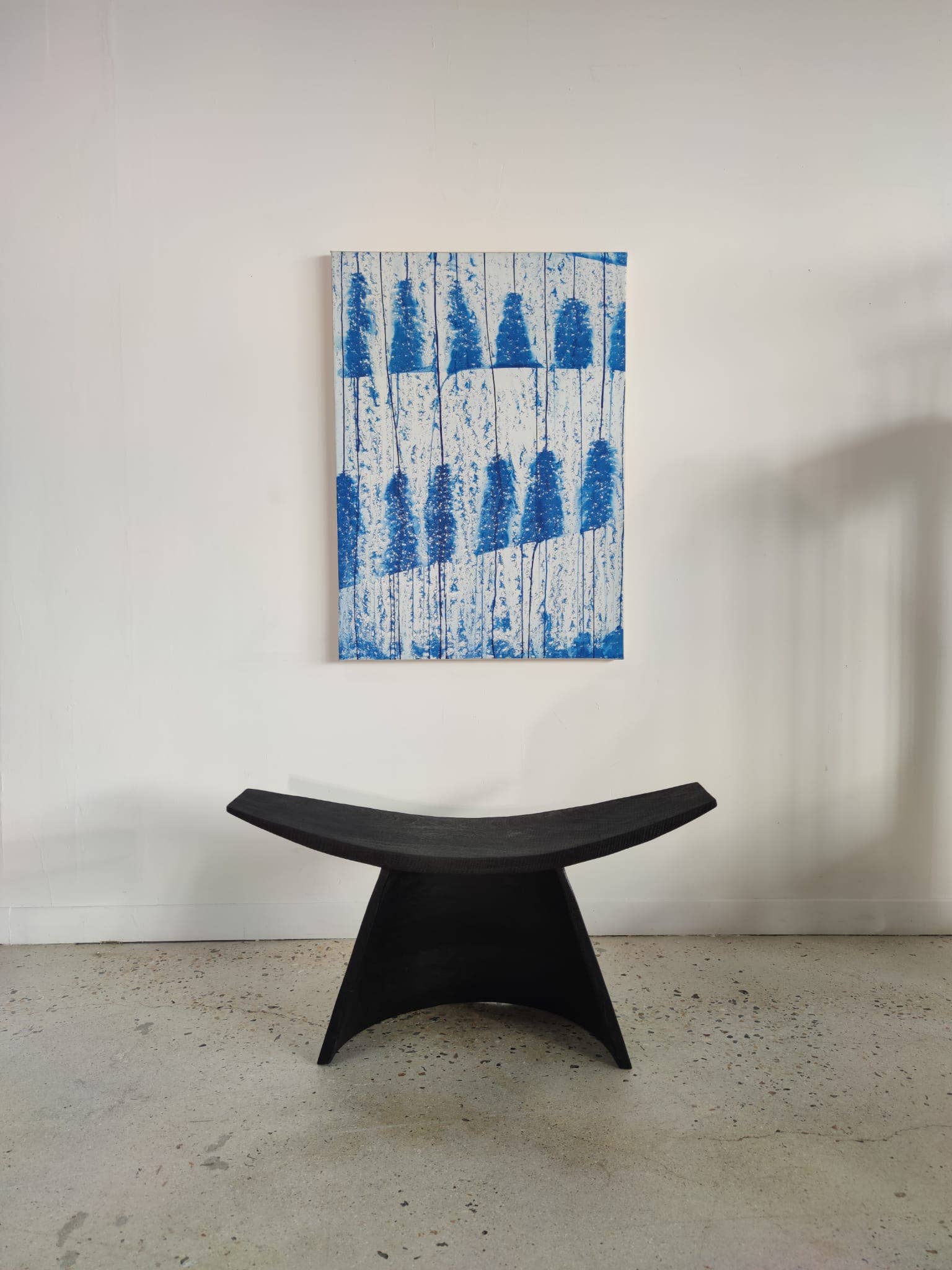 Office Objets – wholesale Stol – Minimalistisk fåtölj i svart trä13