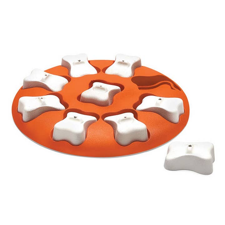 Pet Palette Distribution - Wholesale Pet Toy - Dog - Nina Ottosson Dog Smart Interactive Dog Puzzle Toy Orange