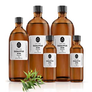 Cliganic USDA Organic Aromatherapy Essential Oils Set (Top 6), 100% Pure  Natural - Peppermint, Lavender, Eucalyptus, Tea Tree, Lemongrass & Orange