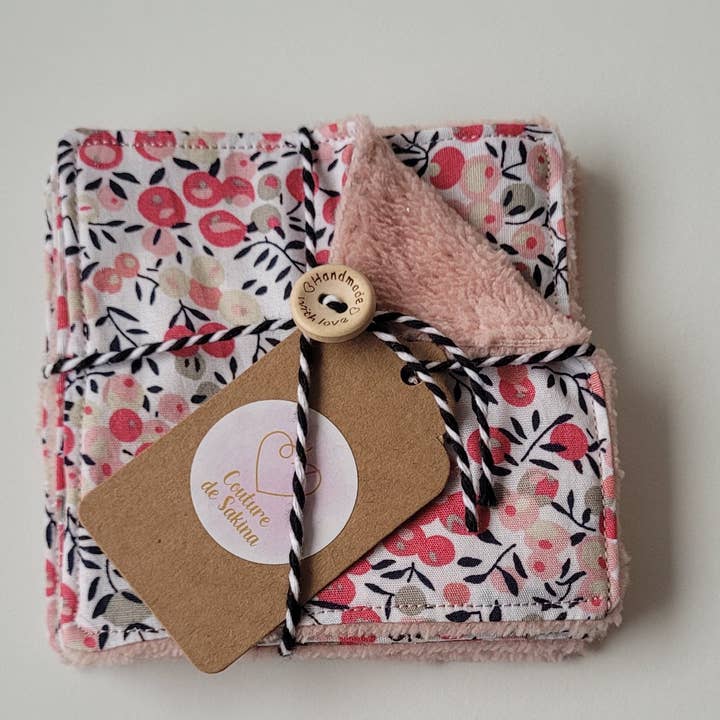 Couture de Sakina - Venta al por mayor Desmaquillantes - Toallitas desmaquillantes reutilizables7