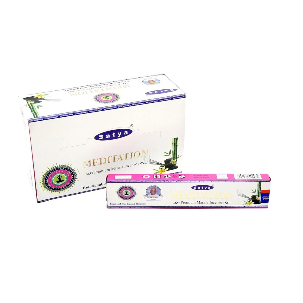 Earths Elements Wholesale - Wholesale Incense - Satya Incense Meditation - Premium0