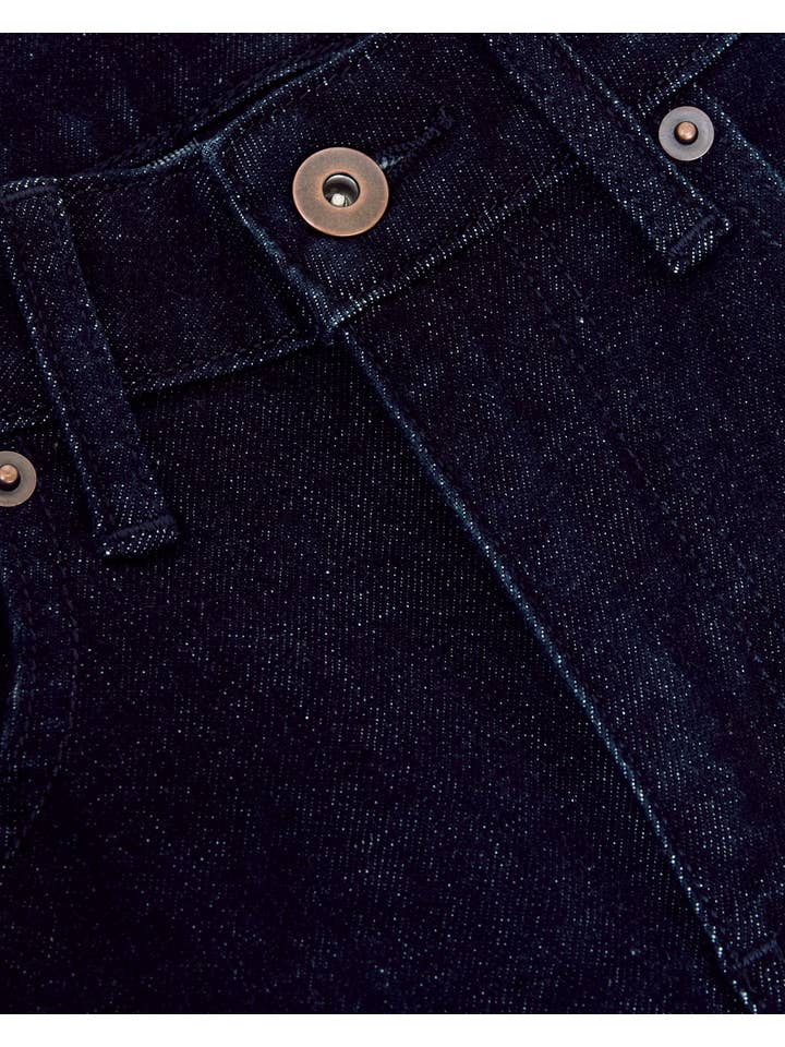 True Classic - Wholesale Jeans - Men's - Indigo Rinse Straight Authentic Denim Jeans6