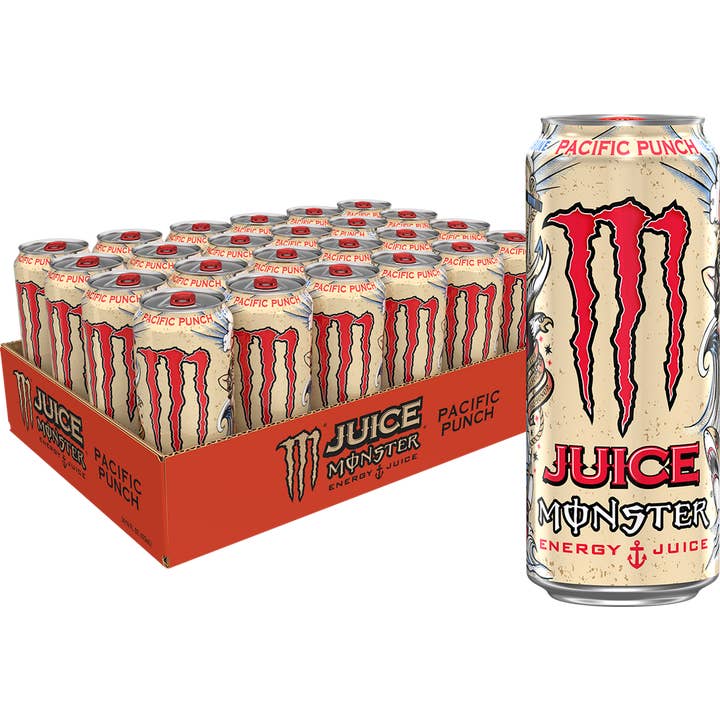 L&F Universal Goods - Wholesale Sports/Energy Drink - Monster Juice Pacific Punch 24/16oz