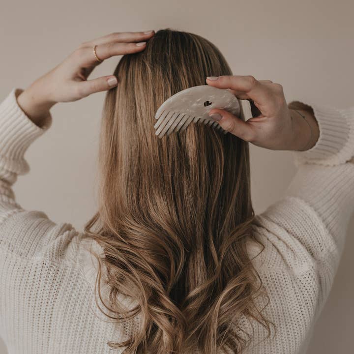 Eulenschnitt - Wholesale Hair Brush/Comb - Comb Heart Pearl (PU = 10 pcs.)2