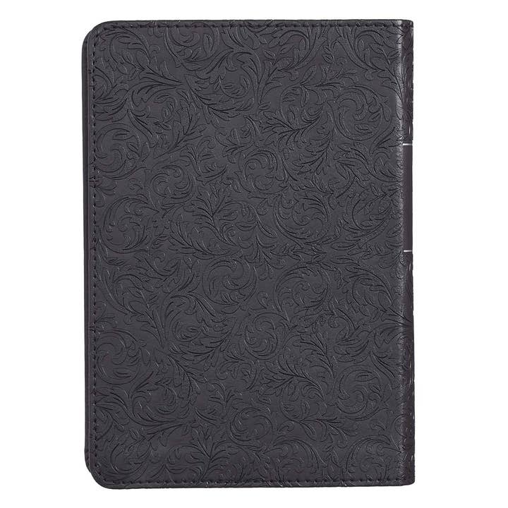 Christian Art Gifts - Wholesale Religion - KJV Bible Compact LP Faux Leather, Black1