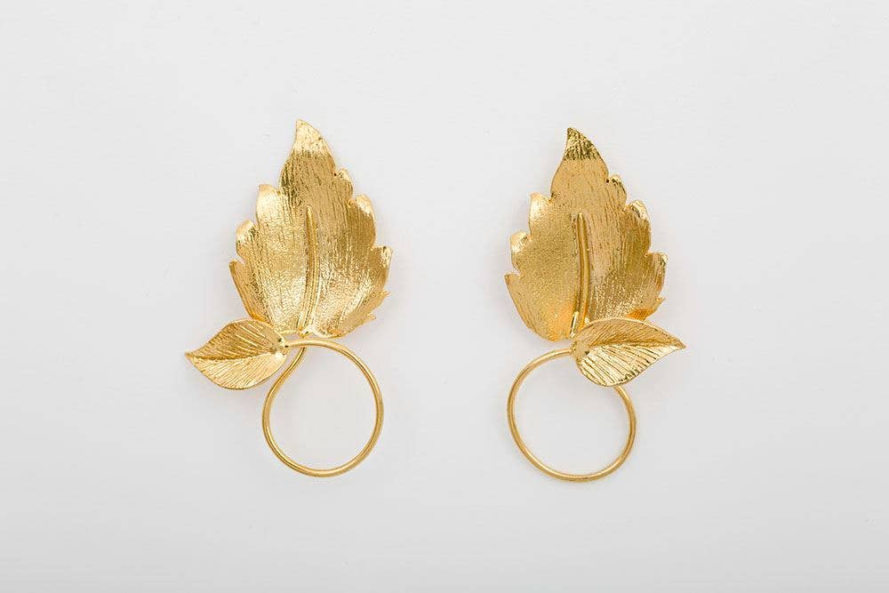 Spanish & Sisters - Wholesale Dangle Earrings - PENDIENTE DE LAUREL0