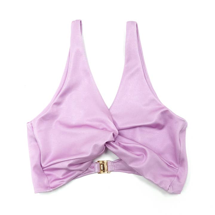 Lara Lila Top for wholesale by Gaea Swimwear