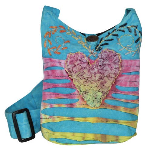 Small Sweatheart Bag for wholesale by Foot Path Trading Co