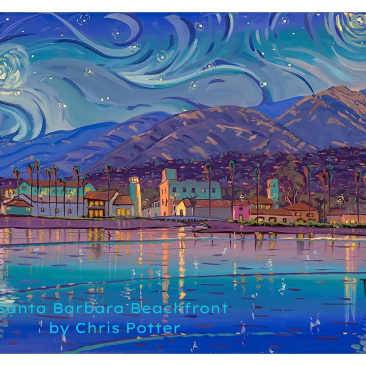 Chris Potter Art - Wholesale Postcard Set - Postcards - Van Goghy - 5 pack5