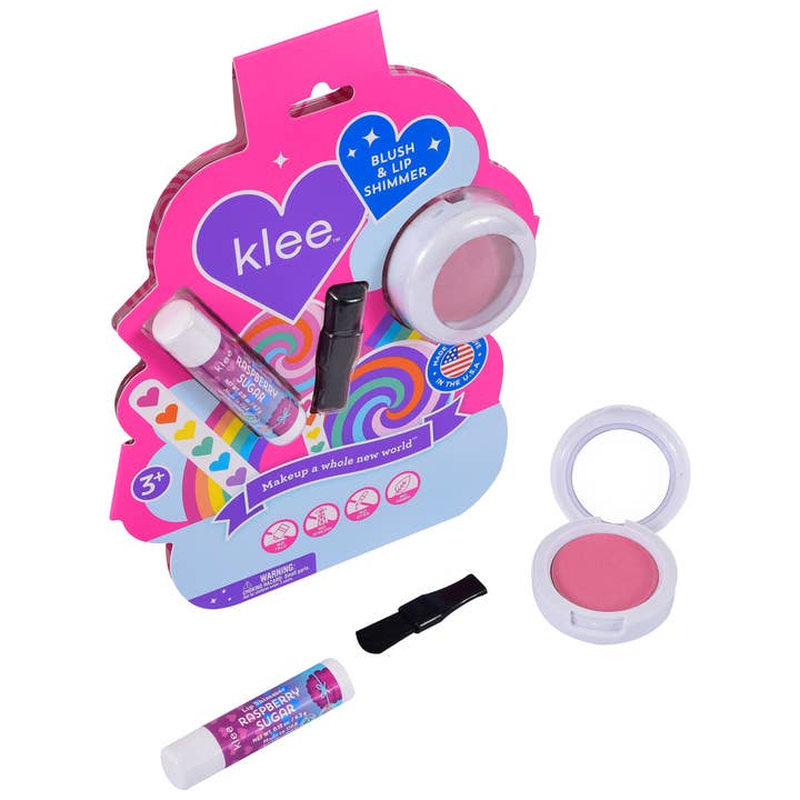 NEW!! Seabreeze Spark - Blush and Lip Shimmer Set for wholesale by Klee Naturals