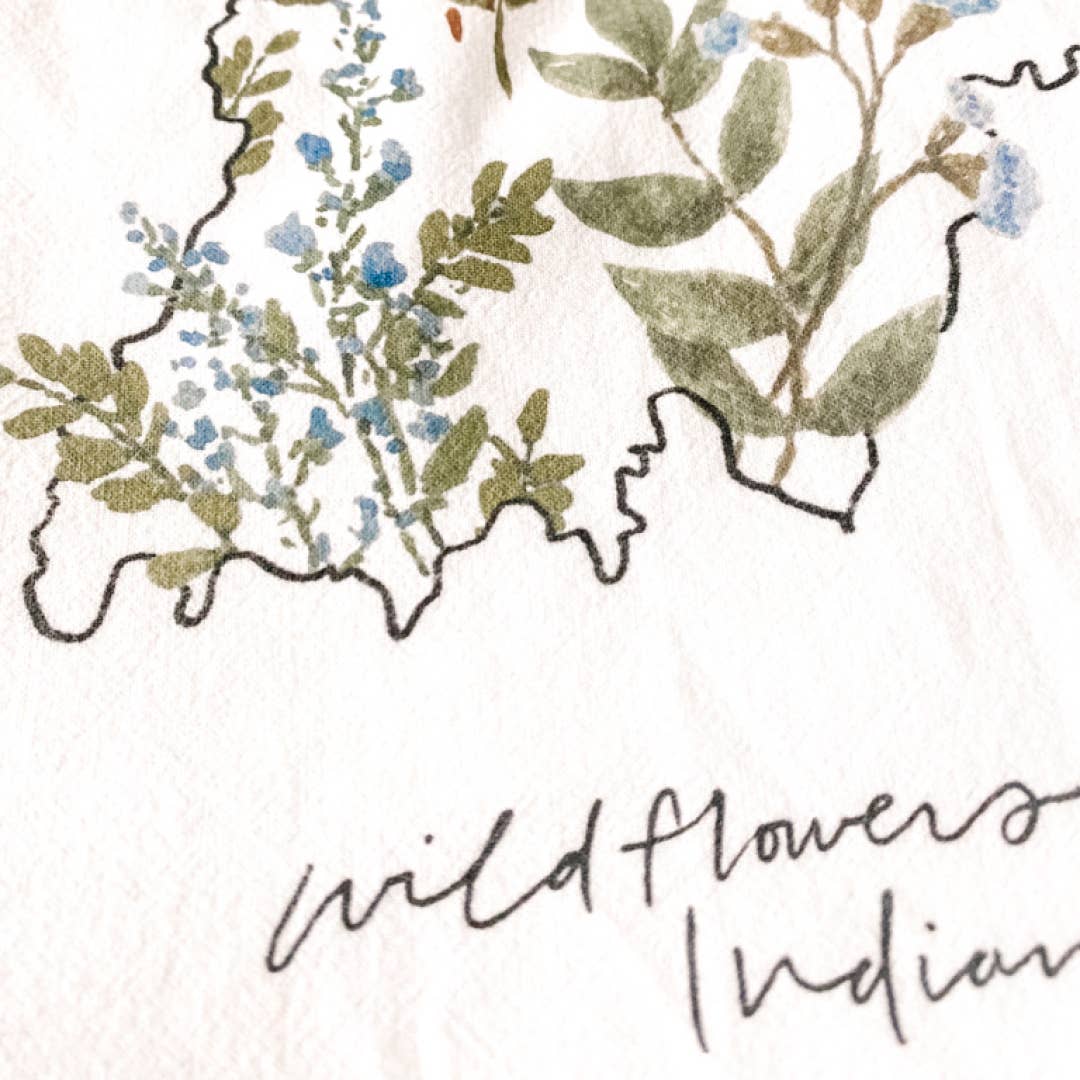 Art and Home co. - Wholesale Tea Towel - Indiana 100% Cotton Tea Towel—Decorative, Functional, Gift1