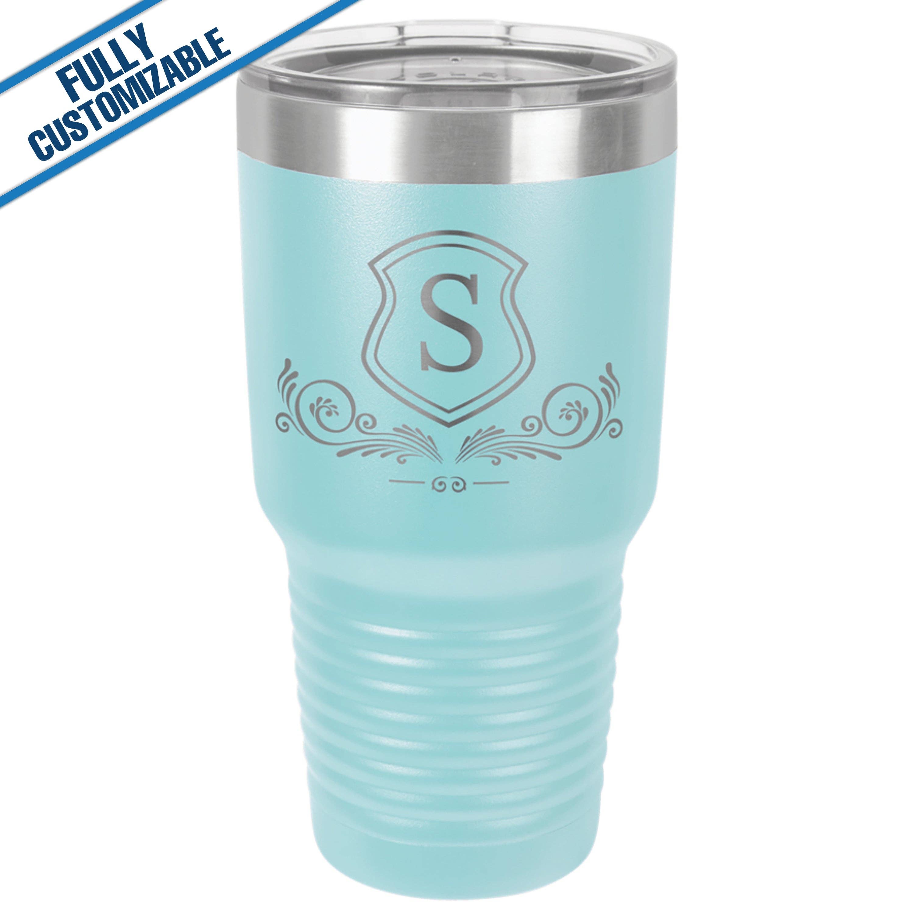 GiftWorksPlus - Wholesale Insulated Mug/Tumbler - 30oz. Engraved Tumbler with Flip Lid - Fully Customizable6