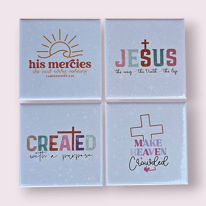 Make Heaven Crowded Magnets for wholesale by My Girl Magnets