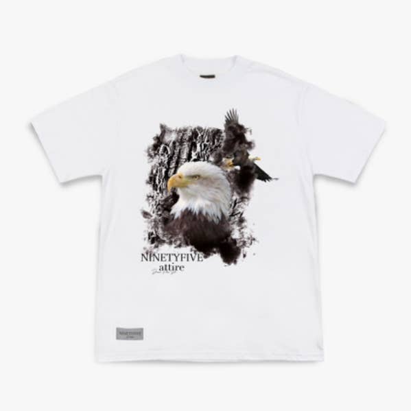 CAMISETA ÁGUILA (BLANCA) para venta al por mayor de Ninetyfive attire