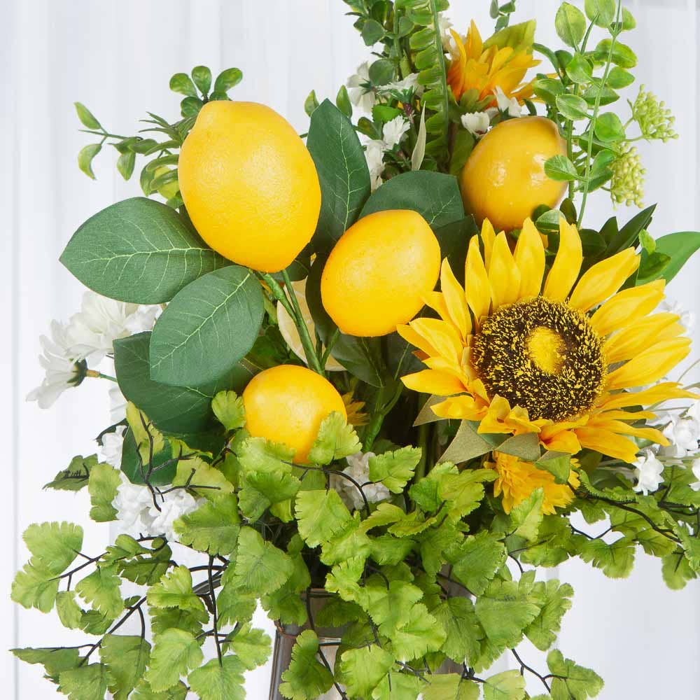 Factory Direct Craft – wholesale Artificial plant – Faux Lemons Spray 5