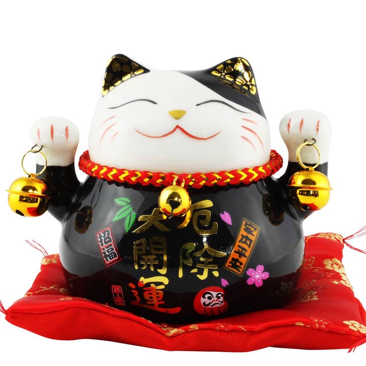 Caixa Dinheiro Cerâmica Porcelana Maneki-Neko Lucky Cat 03 por atacado de Tribal Trade GmbH