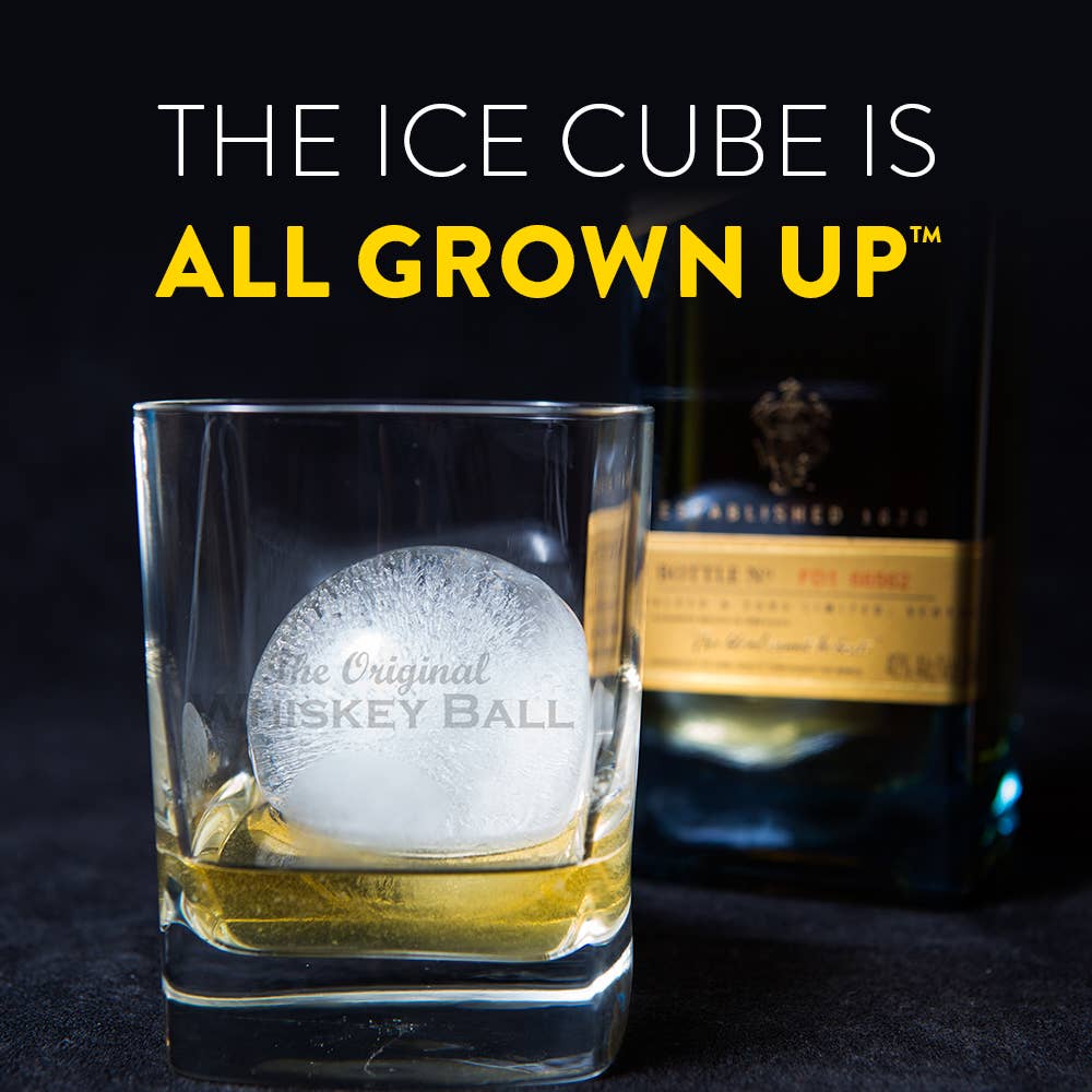 The Original Whiskey Ball - Vendita all'ingrosso Vassoi/stampi per ghiaccio - The Original Whiskey Ball - Set di 2 stampi per palline di ghiaccio3