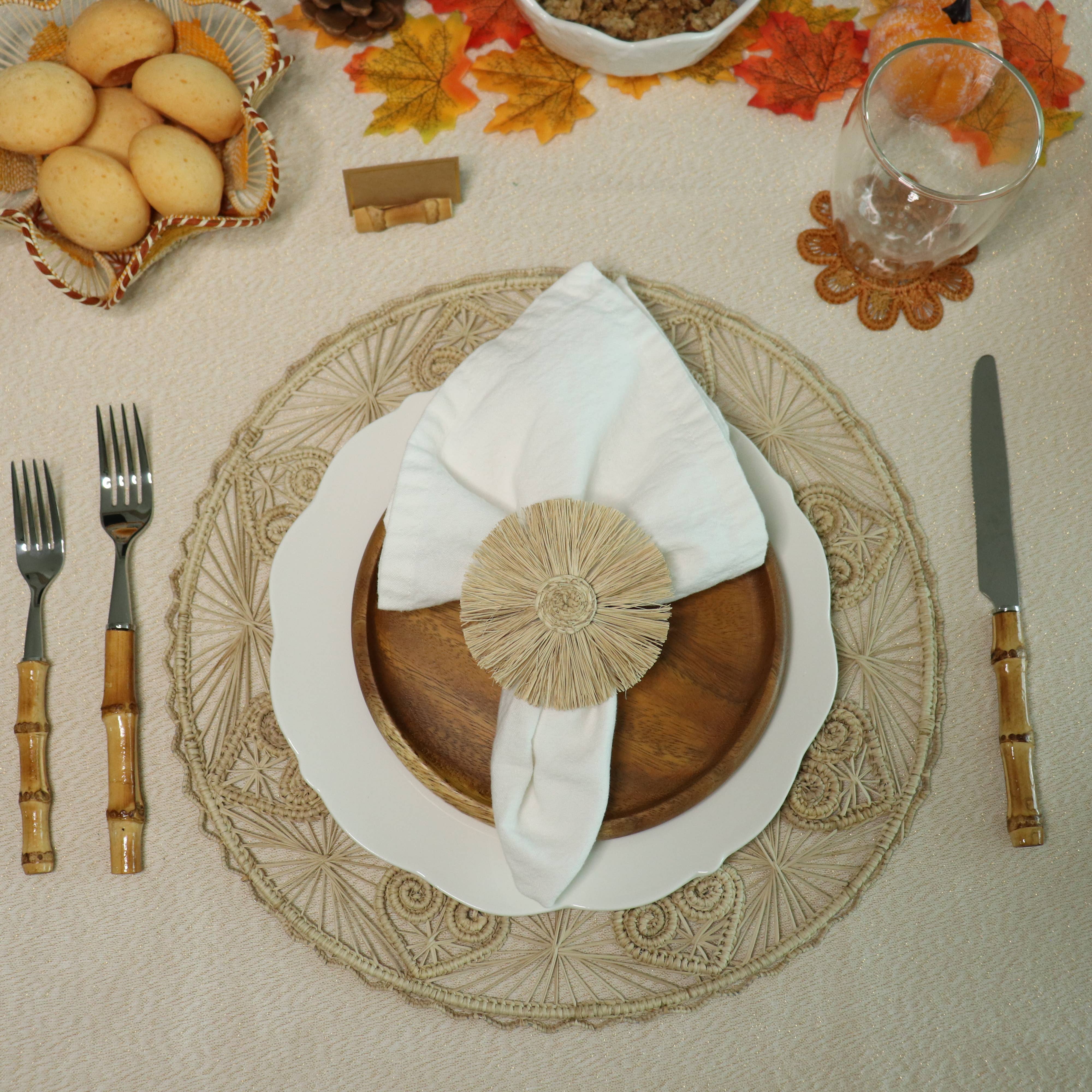 Klatso - Wholesale Napkin Ring - Fringe Napkin Ring2