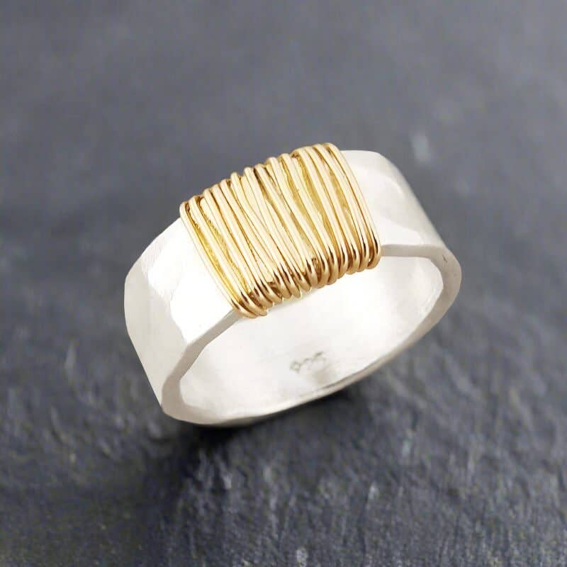 J + I Jewelry - Wholesale Band/Stacked Ring - Wrap Around Ring1