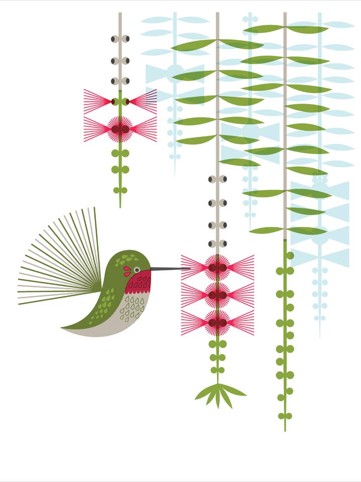 Hummingbird Card for wholesale by Artisans & agency