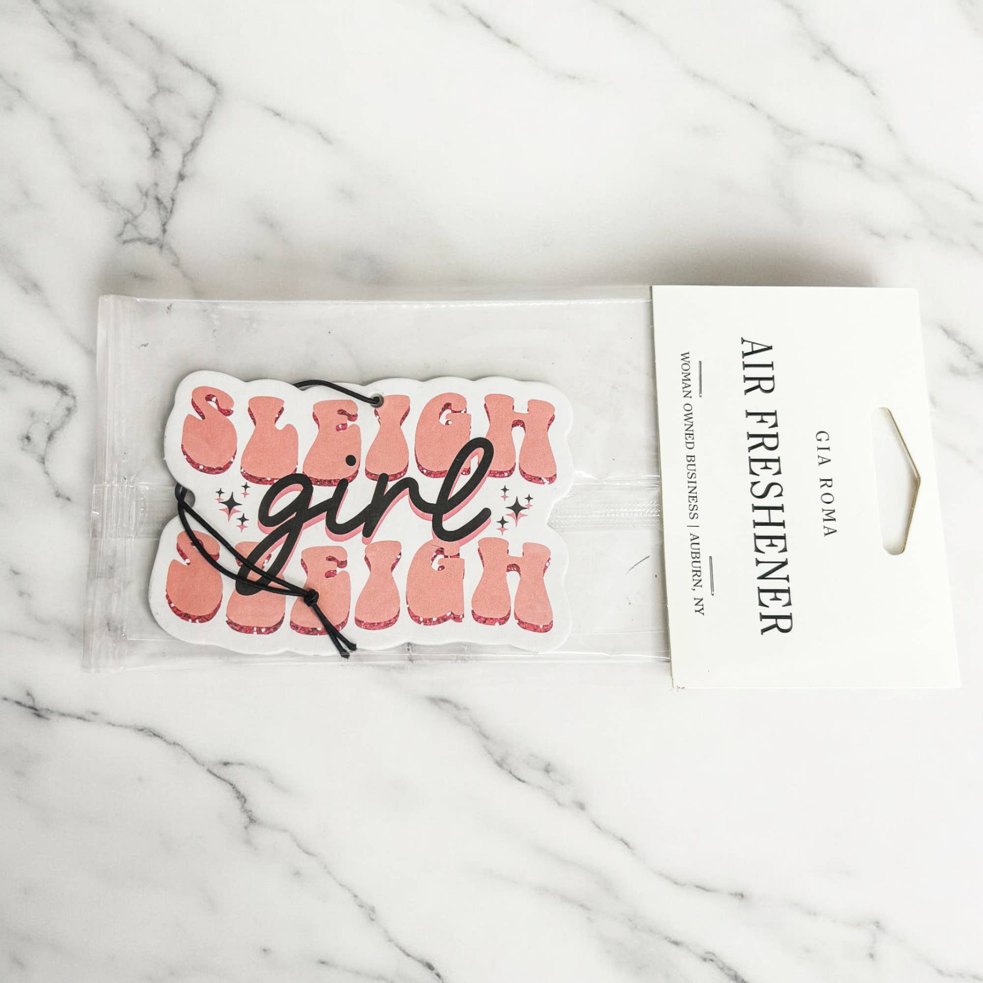 Gia Roma - Vendita all'ingrosso Deodorante per auto - Donna - Regali di Natale rosa unici, freschi natalizi per donna2