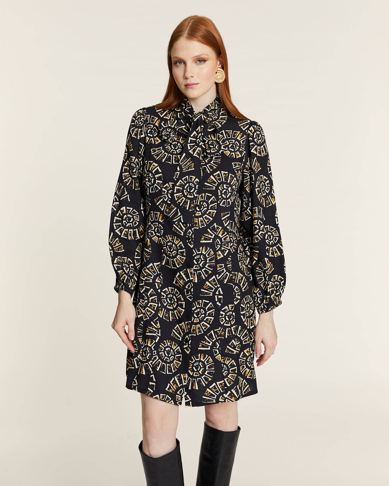 Pepaloves - Wholesale Dress - Women's - VESTIDO CARACOLAS CON LAZADA0