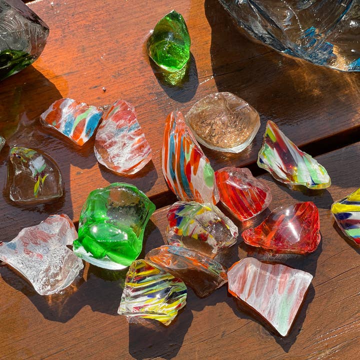 ApricotMint - Wholesale Art stones - Art Glass Rocks (Small Bag)9