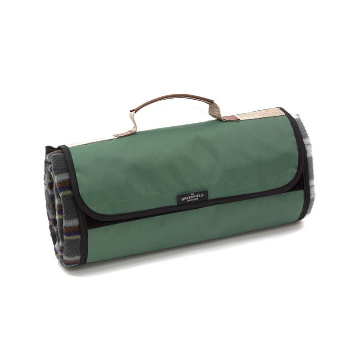 Greenfield Collection – wholesale Picnic blanket – Luxury Plaid Moisture Resistant Picnic Blanket