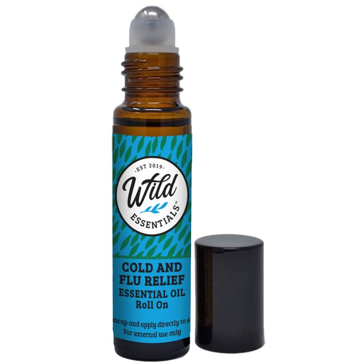 Wild Essentials - Wholesale Essential Oil Roll-On - Cold and Flu Relief Essential Oil Roll On - 10ml1