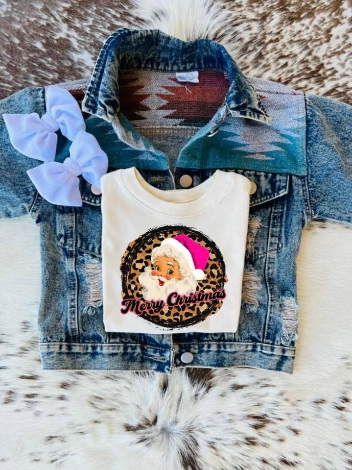 Buon Natale leopardato Babbo Natale per la vendita all'ingrosso da parte di Buckin Baby Wholesale