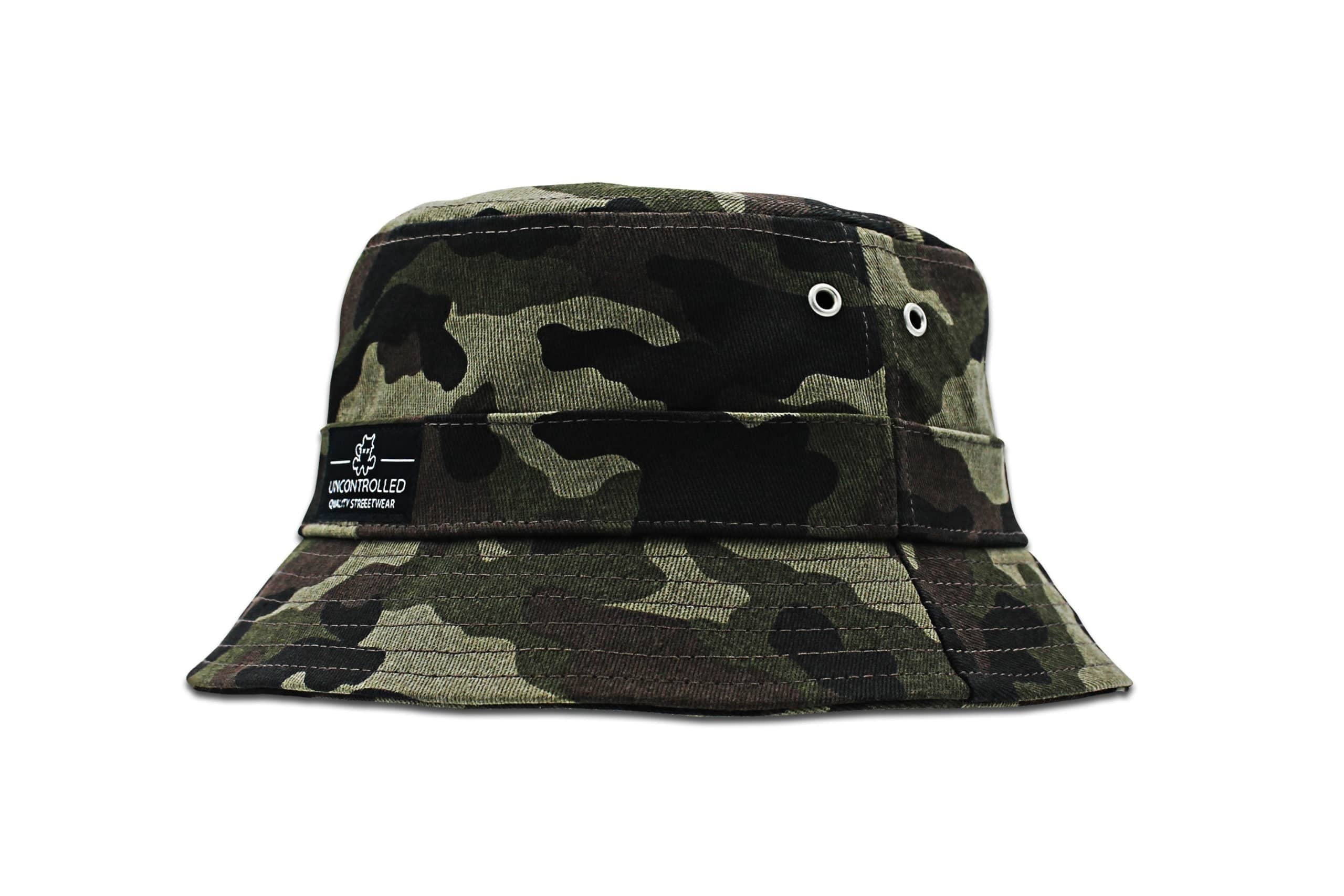 Uncontrolled - Wholesale Bucket Hat - Unisex - Bob Camouflage1