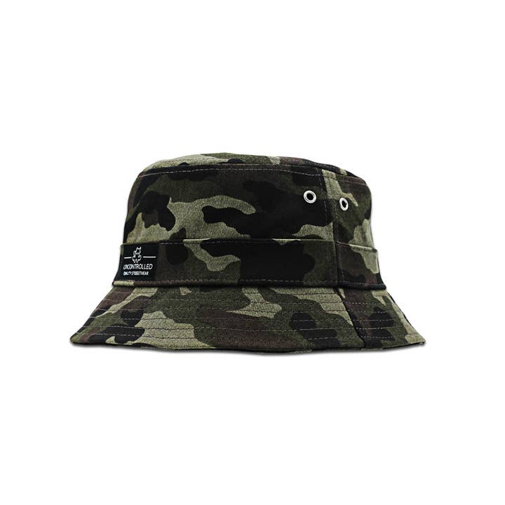 Uncontrolled - Wholesale Bucket Hat - Unisex - Bob Camouflage1