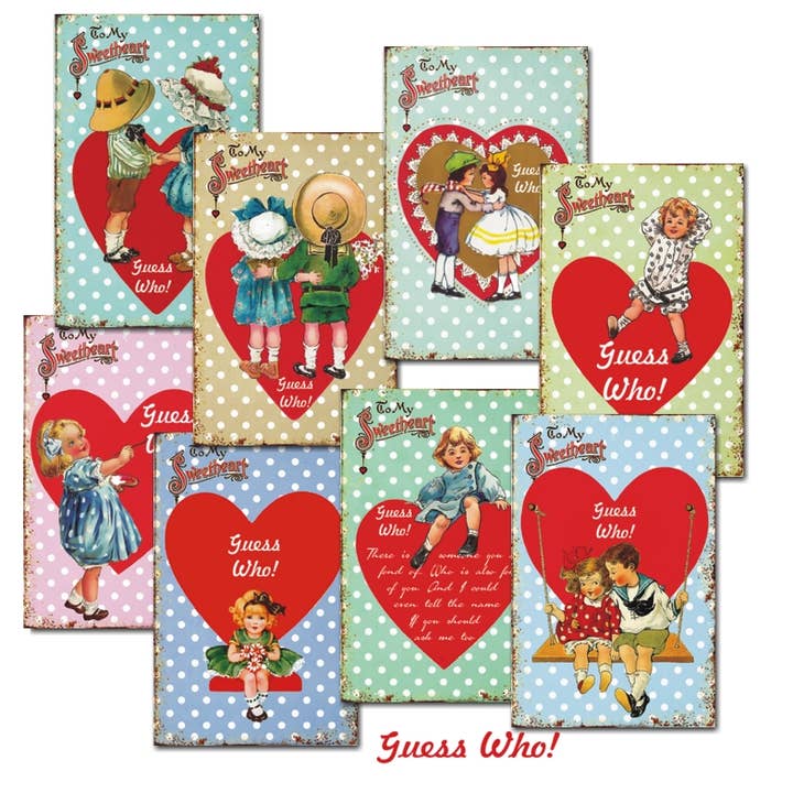 DECORER – Großhandel Scrapbook – Guess Who - Mini-Scrapbook-Papier