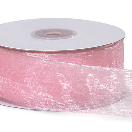Nashville Wraps - Wholesale Ribbon - Gift Wrapping - Wired Sheer Organza Ribbon1
